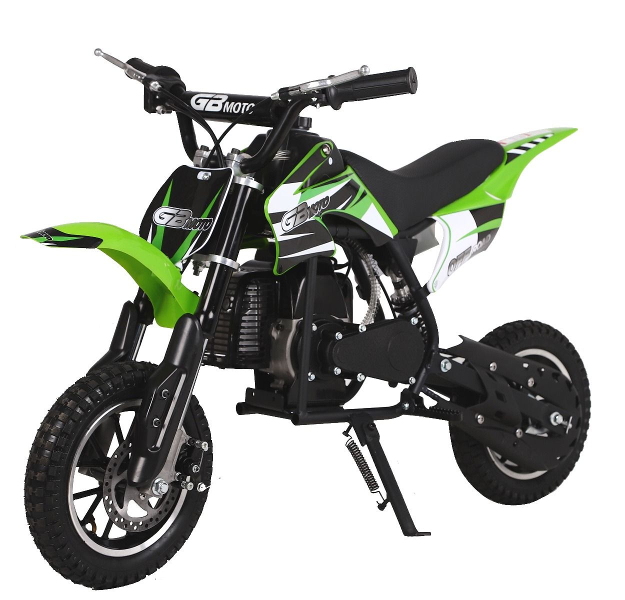 GREEN GBMOTO Upgraded 50cc Kids Dirt Bike, Fully Automatic, 95% Assembled