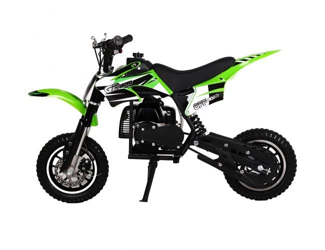 GREEN GBMOTO Upgraded 50cc Kids Dirt Bike, Fully Automatic, 95% Assembled