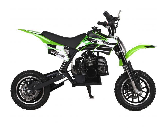 GREEN GBMOTO Upgraded 50cc Kids Dirt Bike, Fully Automatic, 95% Assembled