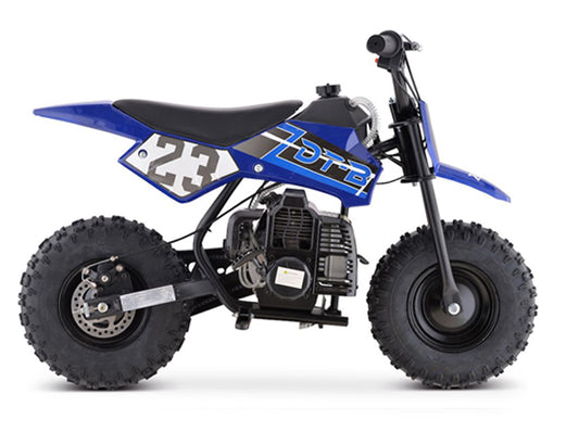 Kids 50cc Gas Dirt Bike - Blue