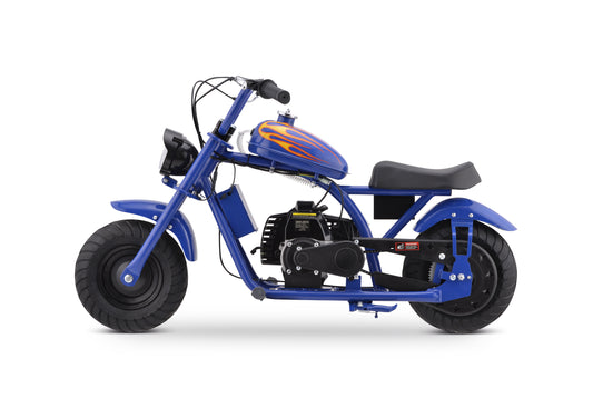 BLUE GBMOTO Mini Chopper Style kid Bike