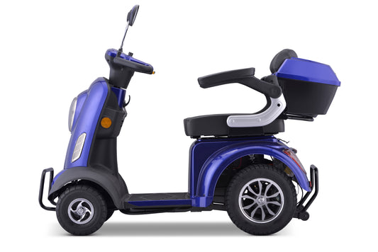 BLUE - Electric 4-Wheel Mobility Scooter