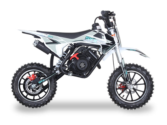 Grey Mini Dirt Bike - SYX PAD50-3