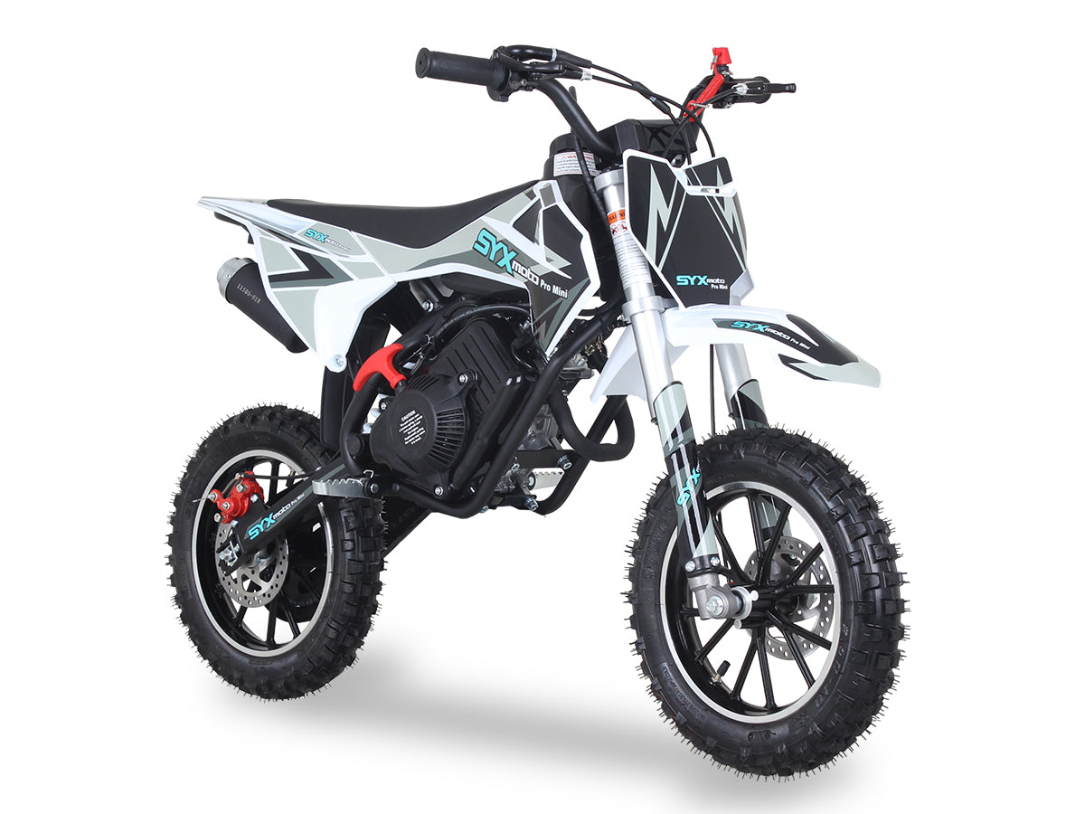 Black/Grey - Mini Dirt Bike for Kids