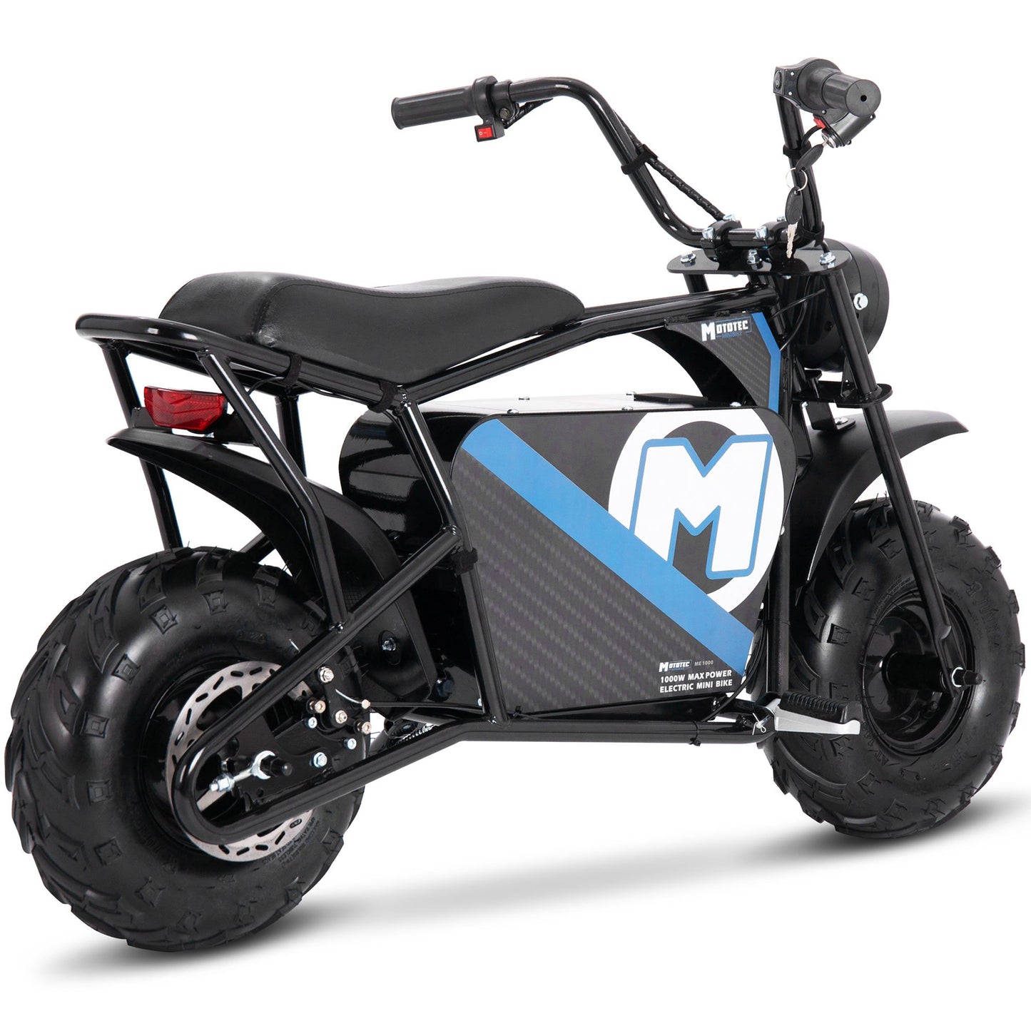 BLACK Electric Powered Mini Bike