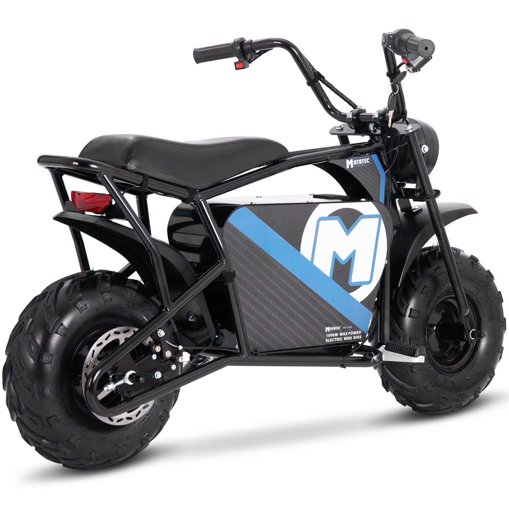 BLACK Electric Powered Mini Bike