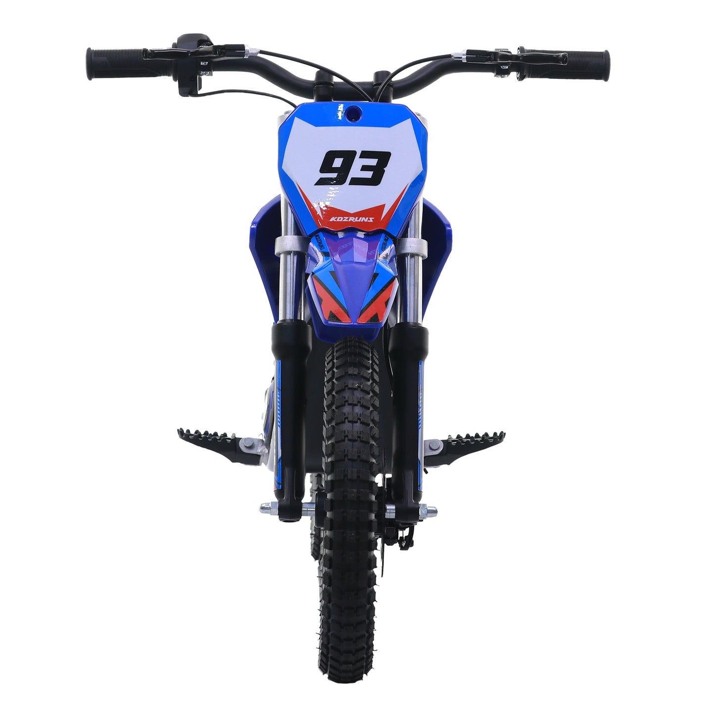 BLUE - Electric Dirt Bike for Kids, 36V 350W 14" Wheel Electric Balance Bike for Ages 6-12