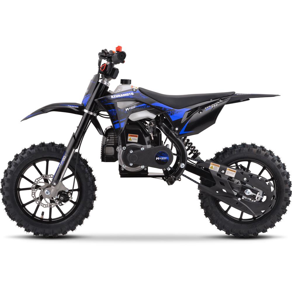 Stroke Kids Gas Dirt Bike Blue