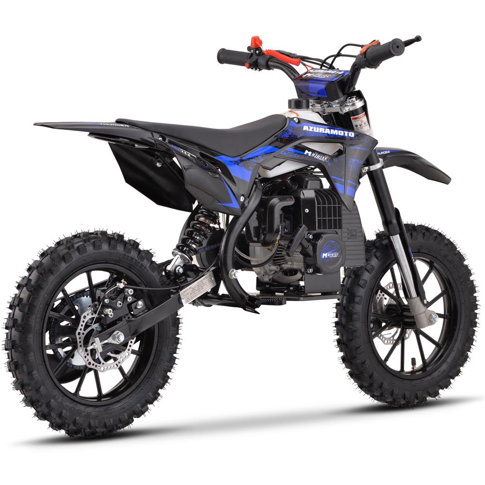 Stroke Gas Dirt Bike for Kids - BLUE