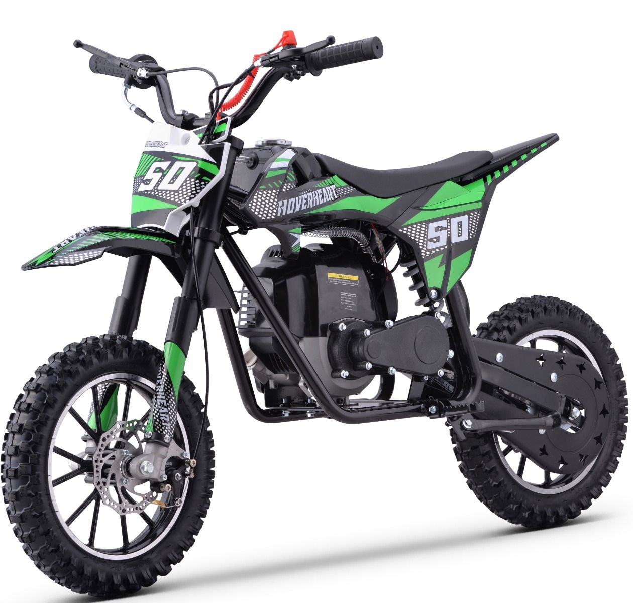 GREEN - DB08 GBmoto Kids Dirt Bike 50cc 4-Stroke Beginner Gas Dirt Bike