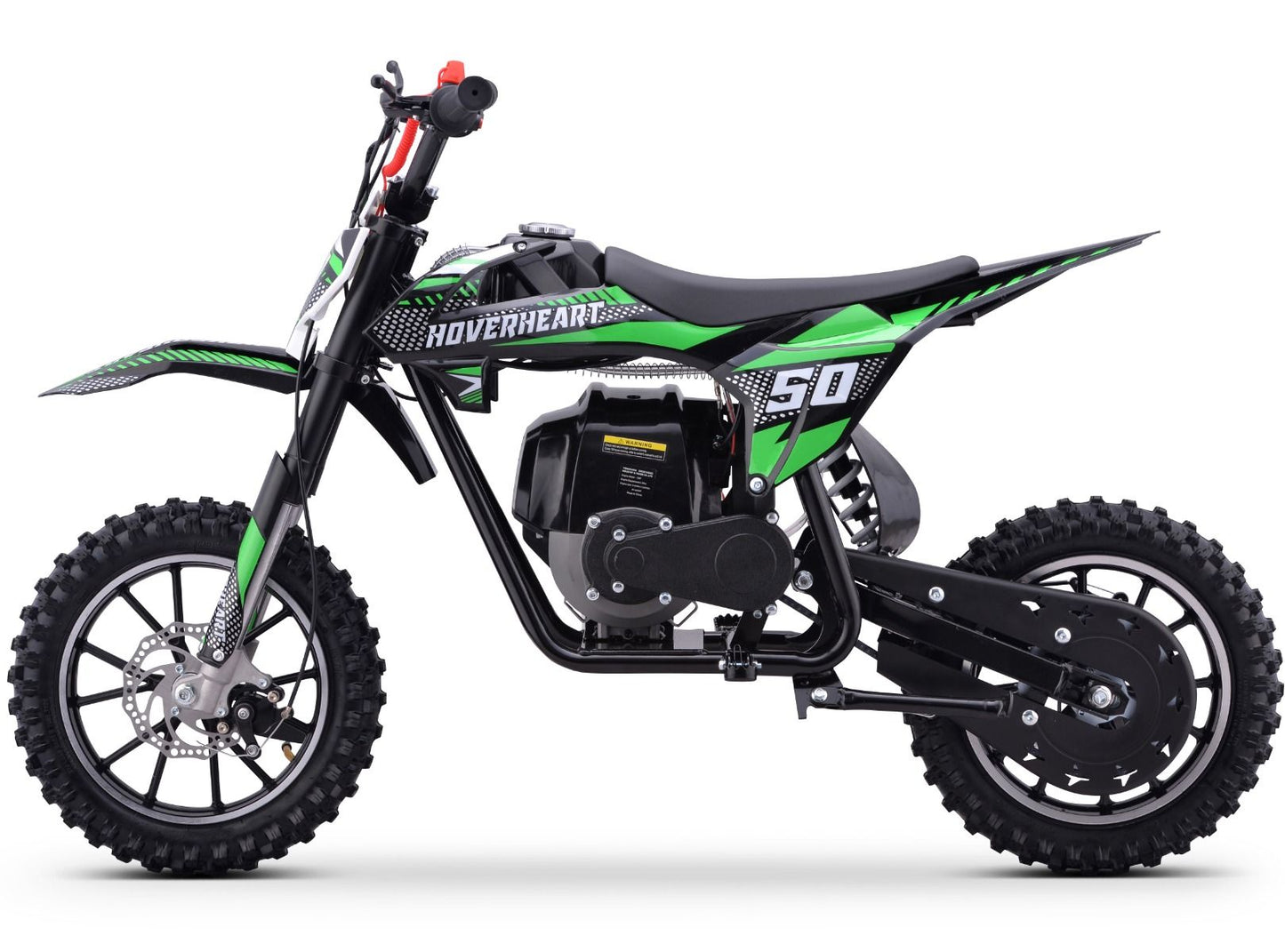 GREEN - DB08 GBmoto Kids Dirt Bike 50cc 4-Stroke Beginner Gas Dirt Bike