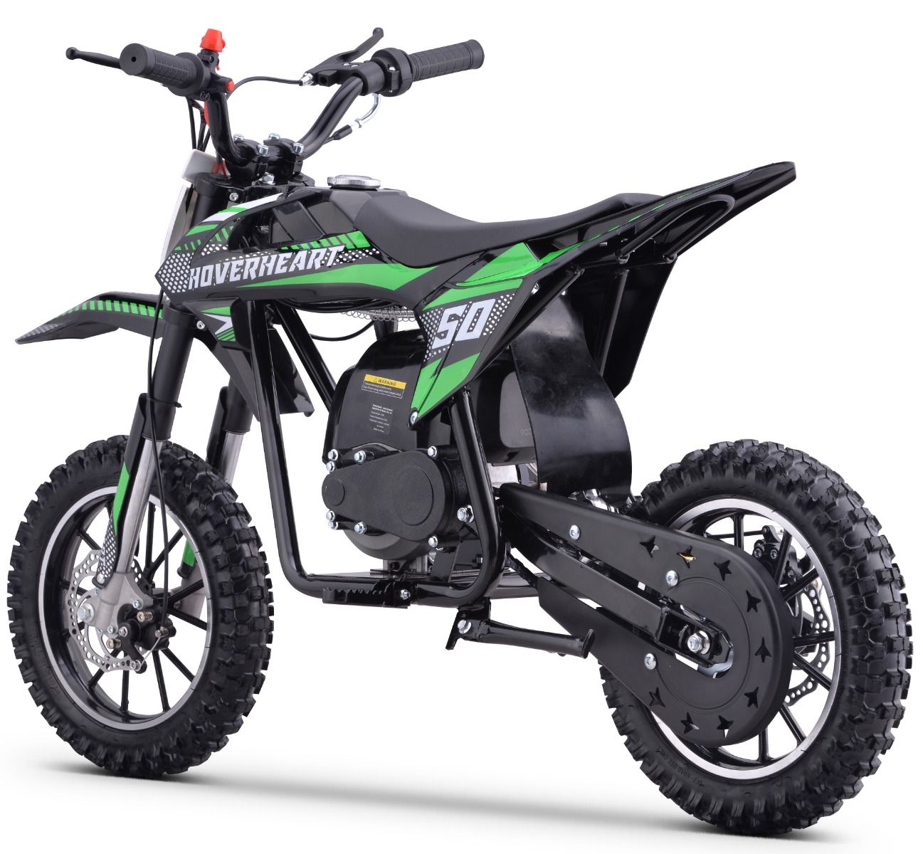 GREEN - DB08 GBmoto Kids Dirt Bike 50cc 4-Stroke Beginner Gas Dirt Bike