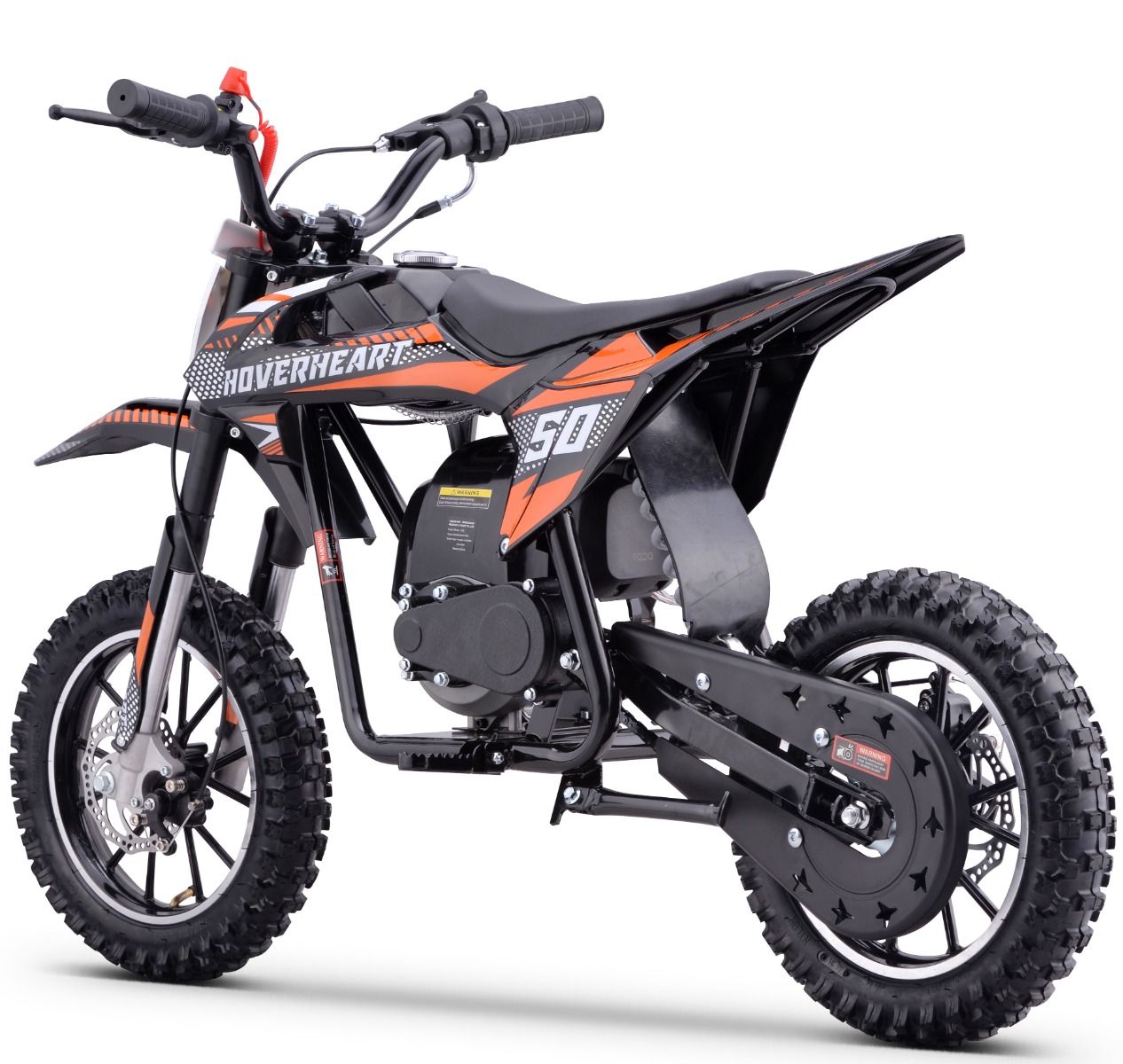 ORANGE - DB08 GBmoto Kids Dirt Bike 50cc 4-Stroke Beginner Gas Dirt Bike