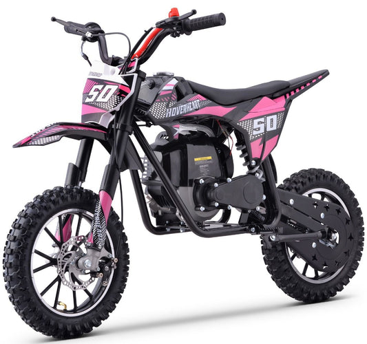 PINK - DB08 GBmoto Kids Dirt Bike 50cc 4-Stroke Beginner Gas Dirt Bike