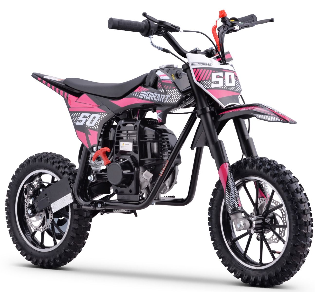 PINK - DB08 GBmoto Kids Dirt Bike 50cc 4-Stroke Beginner Gas Dirt Bike