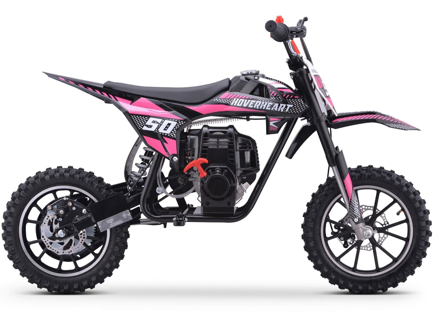 PINK - DB08 GBmoto Kids Dirt Bike 50cc 4-Stroke Beginner Gas Dirt Bike