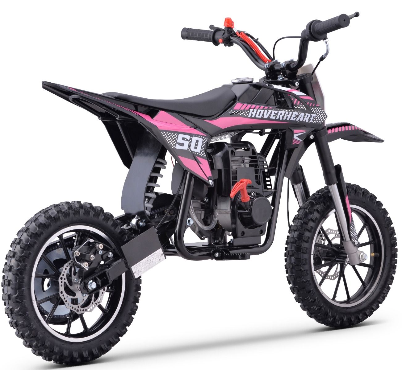 PINK - DB08 GBmoto Kids Dirt Bike 50cc 4-Stroke Beginner Gas Dirt Bike