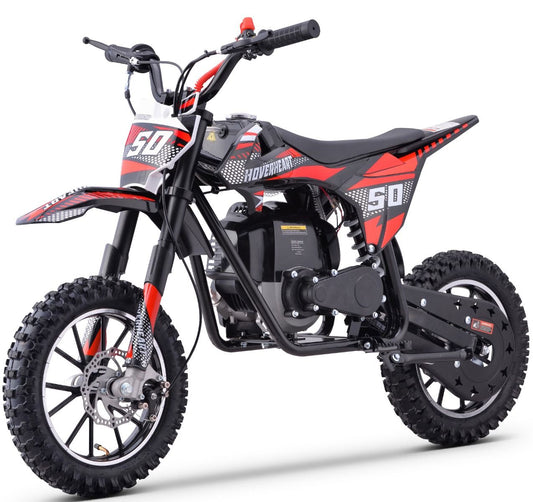 RED - DB08 GBmoto Kids Dirt Bike 50cc 4-Stroke Beginner Gas Dirt Bike