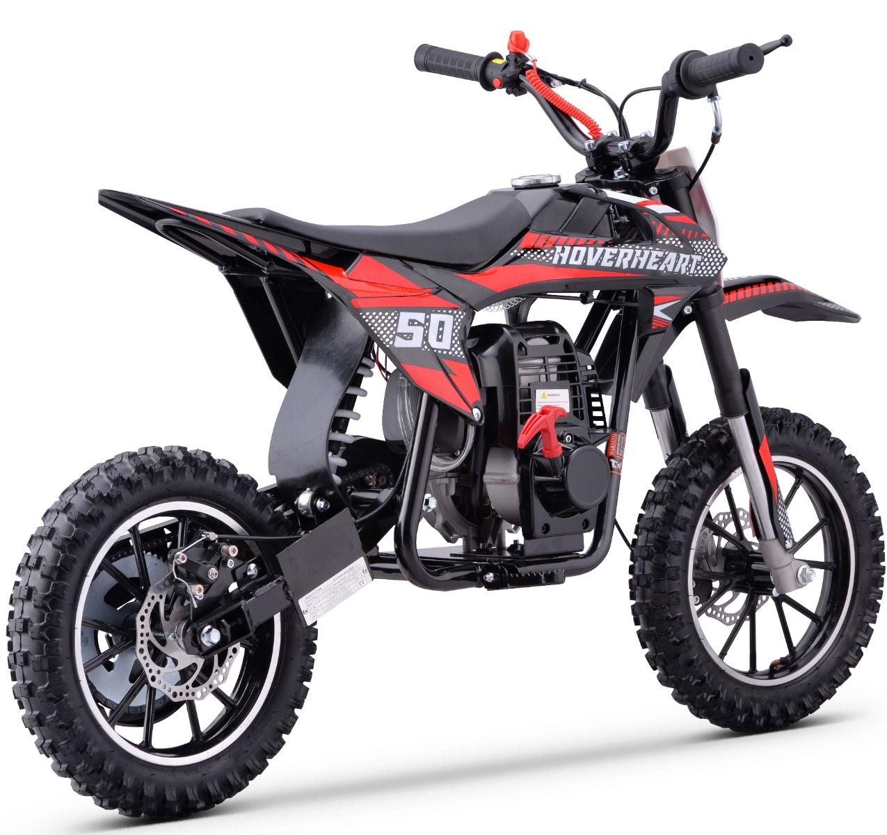 RED - DB08 GBmoto Kids Dirt Bike 50cc 4-Stroke Beginner Gas Dirt Bike
