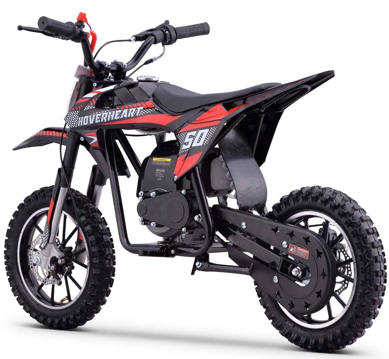 RED - DB08 GBmoto Kids Dirt Bike 50cc 4-Stroke Beginner Gas Dirt Bike
