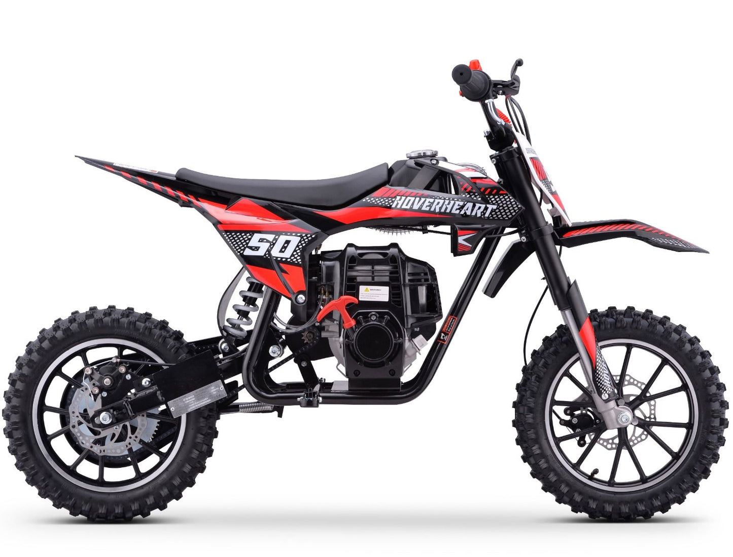 RED - DB08 GBmoto Kids Dirt Bike 50cc 4-Stroke Beginner Gas Dirt Bike