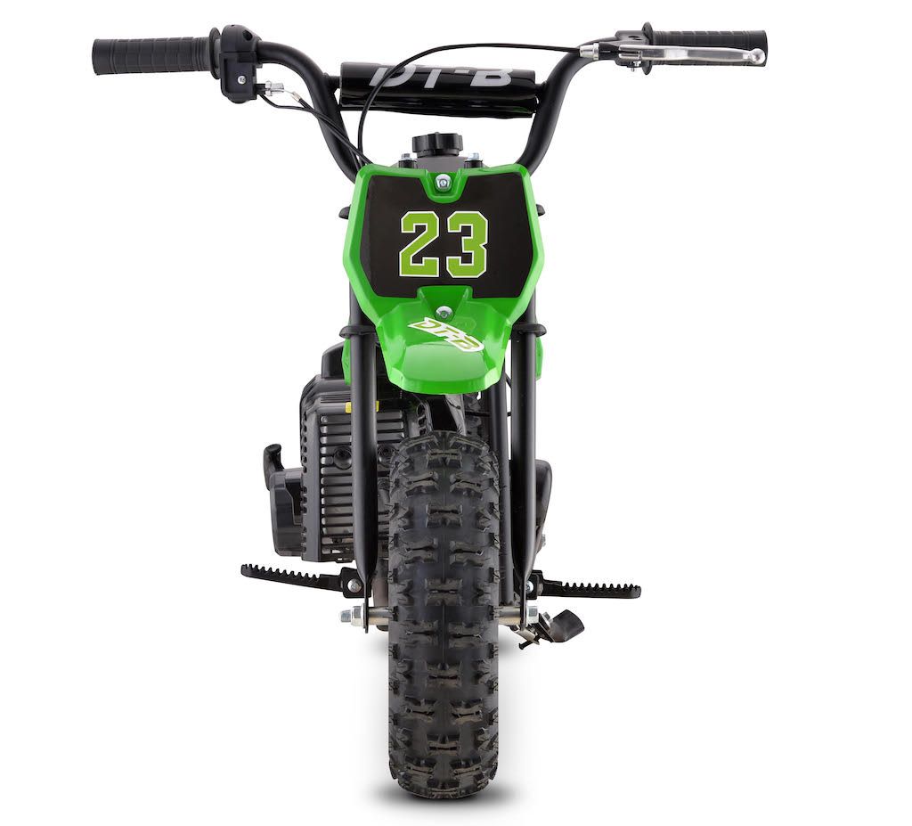 GREEN GBMOTO 50CC  2-Stroke Gas Kids Dirt Bike, Fully Automatic, 95% Assembled