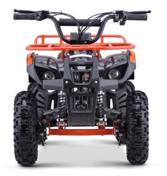 ORANGE - SONORA Electric 500W 36V Kids Off-Road Quad ATV