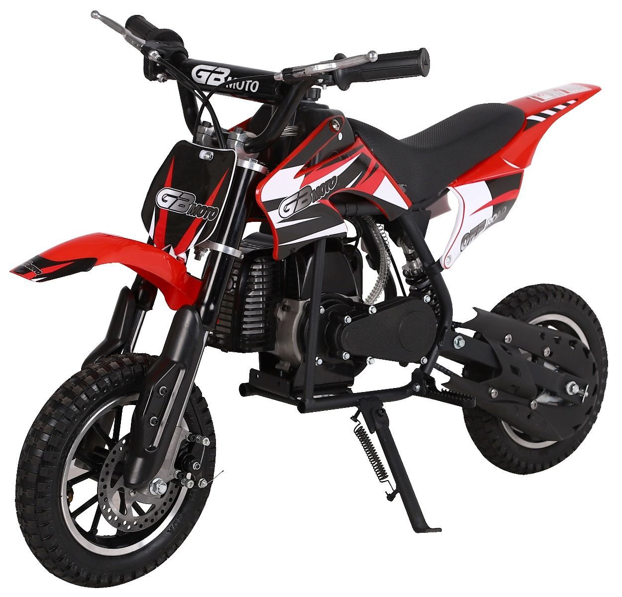 RED GBMOTO Upgraded 50cc Kids Dirt Bike, Fully Automatic, 95% Assembled