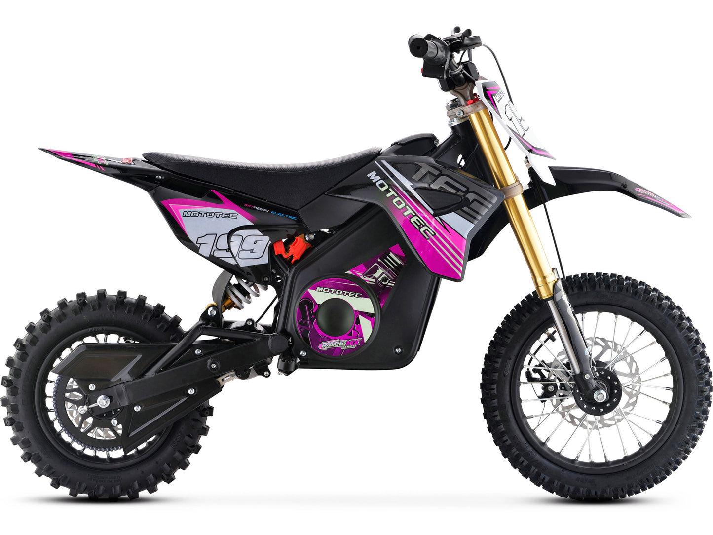 PINK - MotoTec 36v Pro Electric Dirt Bike 1000w Lithium