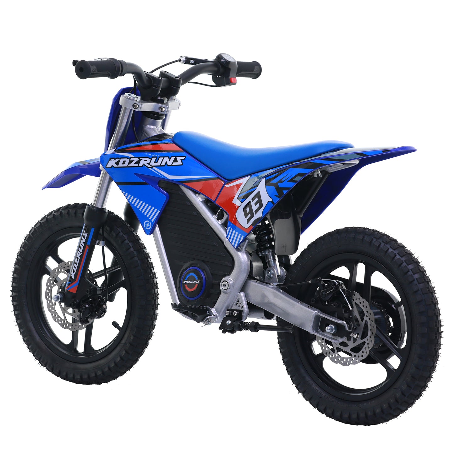 BLUE - Electric Dirt Bike for Kids, 36V 350W 14" Wheel Electric Balance Bike for Ages 6-12