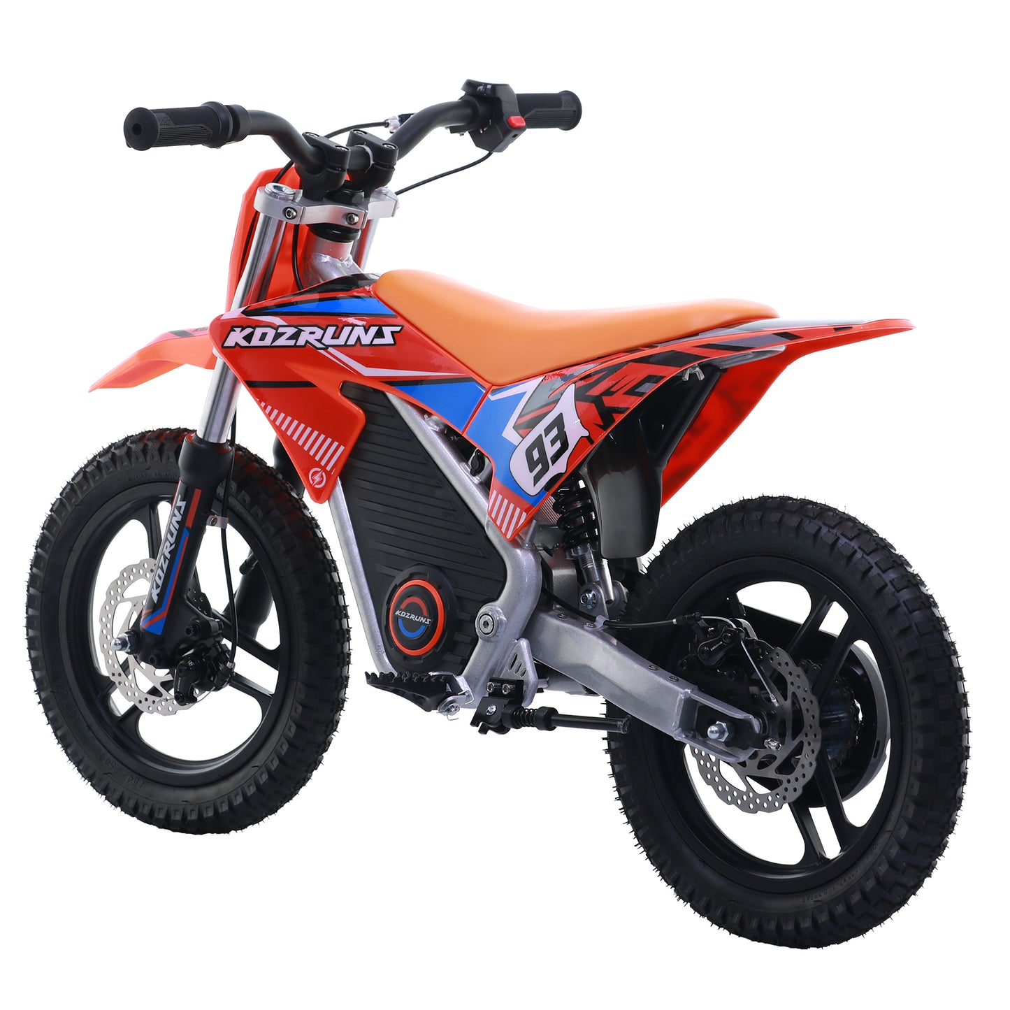 ORANGE - Electric Dirt Bike for Kids, 36V 350W 14" Wheel Electric Balance Bike for Ages 6-12