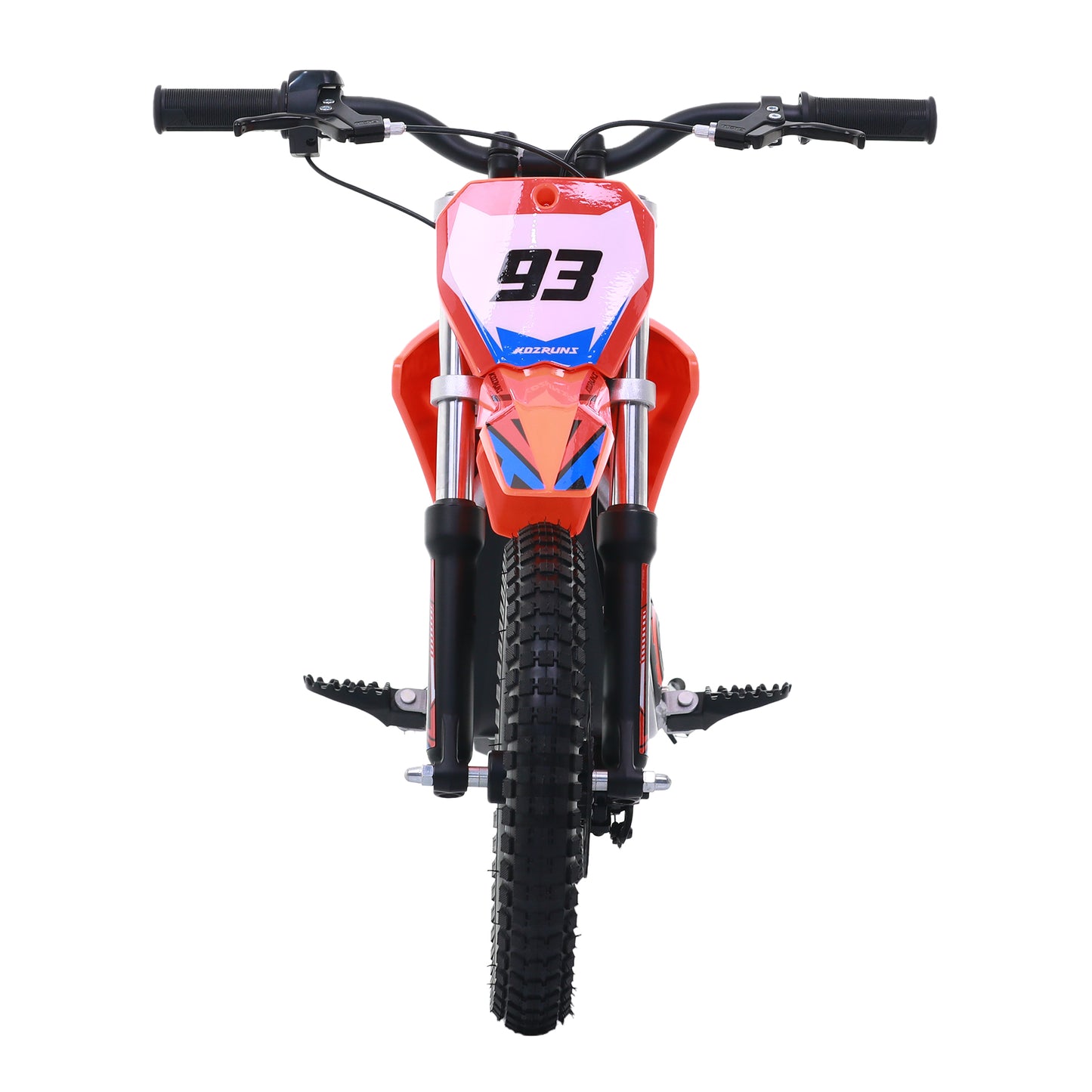 ORANGE - Electric Dirt Bike for Kids, 36V 350W 14" Wheel Electric Balance Bike for Ages 6-12