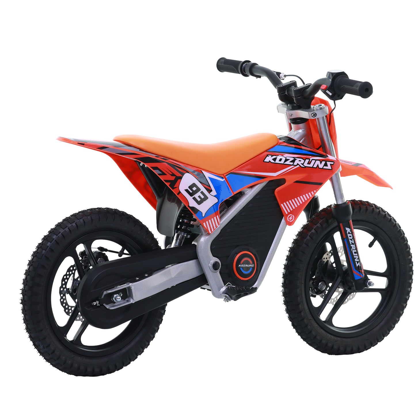 ORANGE - Electric Dirt Bike for Kids, 36V 350W 14" Wheel Electric Balance Bike for Ages 6-12