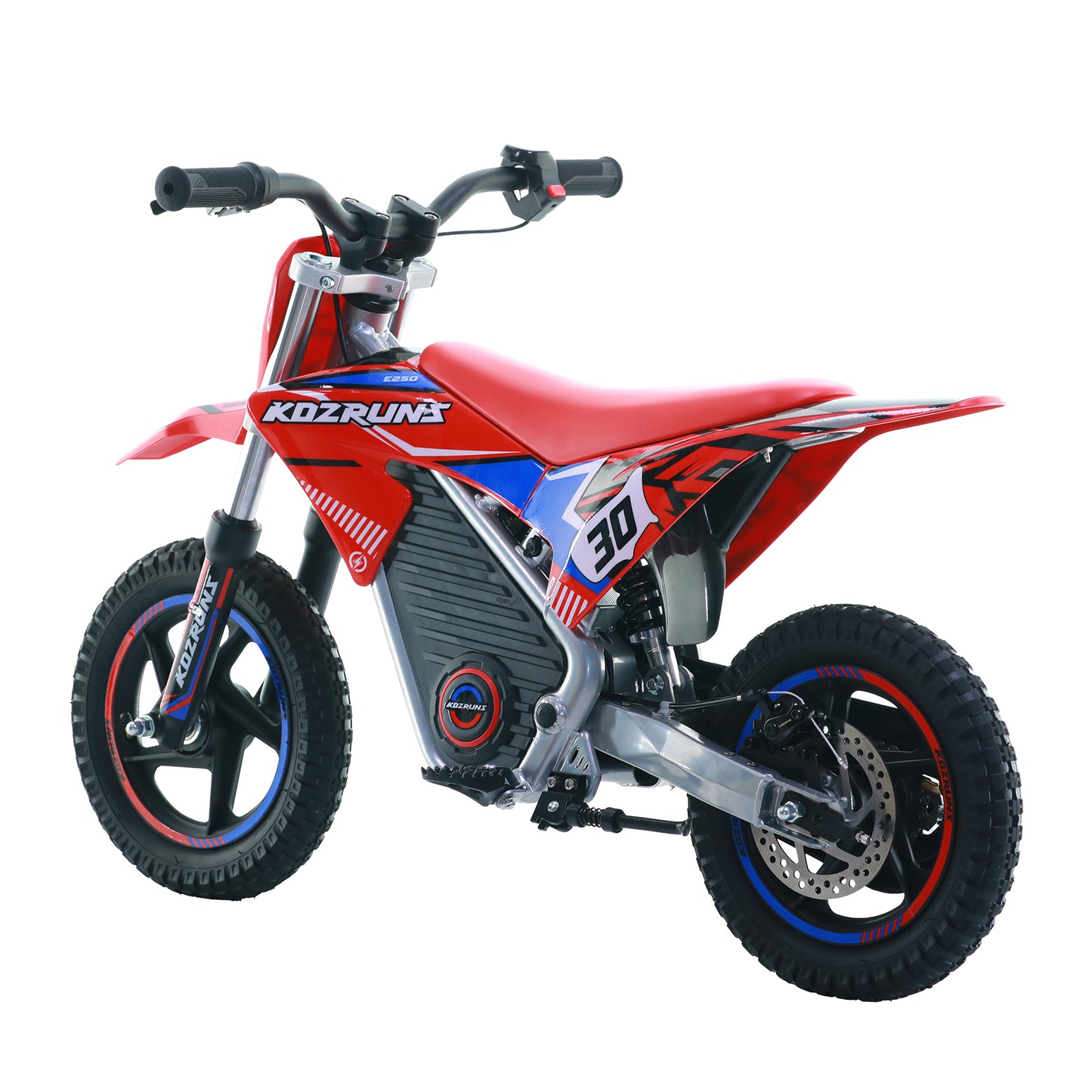 RED - Electric Dirt Bike for Kids, 36V 250W 12" Wheel Electric Balance Bike for Ages 3-8