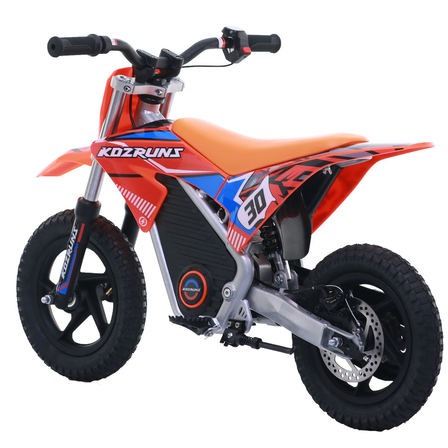 ORANGE - Electric Dirt Bike for Kids, 36V 250W 12" Wheel Electric Balance Bike for Ages 3 -8