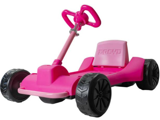 PINK - Droyd Zypster Electric Mini Go-Kart - Electric Bike for kids 3 to 6 years old - uilt-in parental speed controls where parents can use a key to lock in its speed at 3 or 6 mph