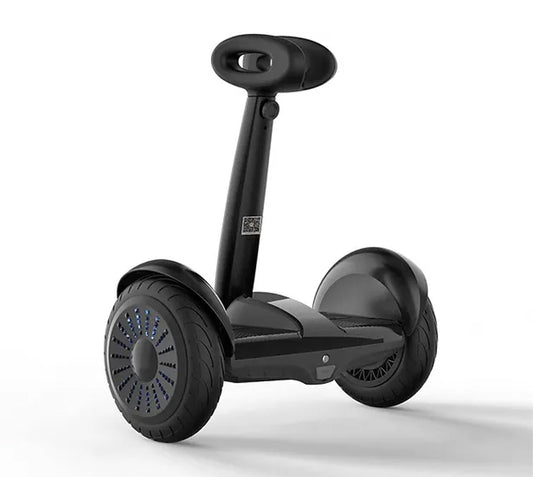 BLACK Electric Smart Self-Balancing Scooter 10" Tires, Bluetooth app management,  Safer and easier to ride, good for teens and adults